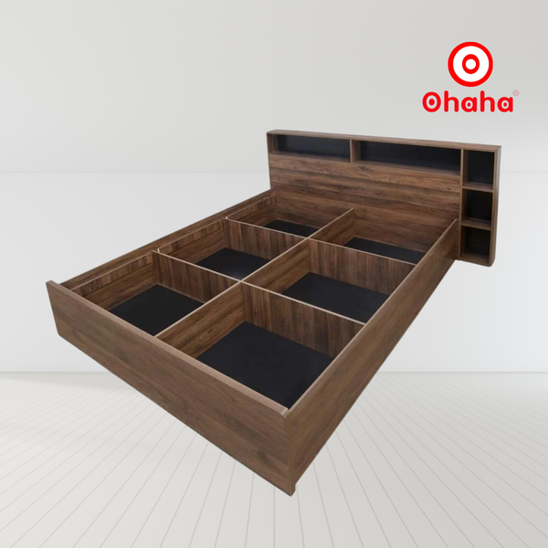 Giường ngủ gỗ công nghiệp cao cấp Ohaha - GC018