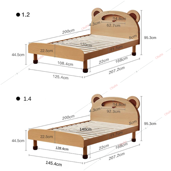 Giường ngủ hiện cho bé Ohaha - GTE017