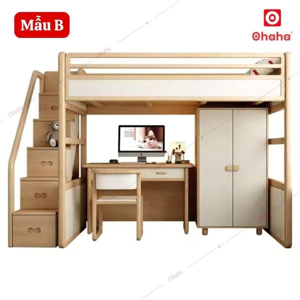 Giường tầng cao cấp Ohaha - GT002