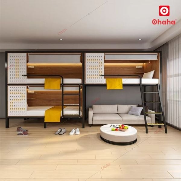 Giường tầng cao cấp Ohaha GT006