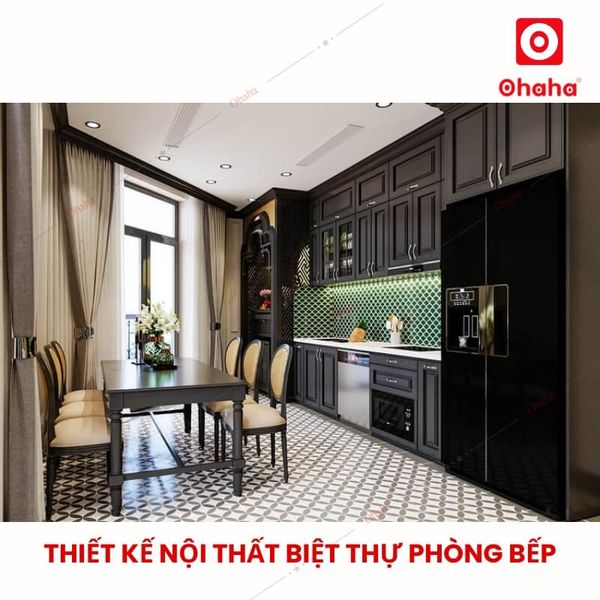 Thiết kế nội thất biệt thự sang trọng, cổ điển năm 2025