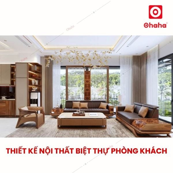 Thiết kế nội thất biệt thự sang trọng, cổ điển năm 2025