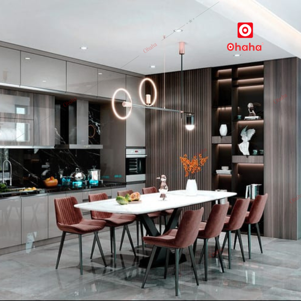 Thiết Kế Nội Thất Nhà Phố Cao Cấp Ohaha - TKNP-OH006