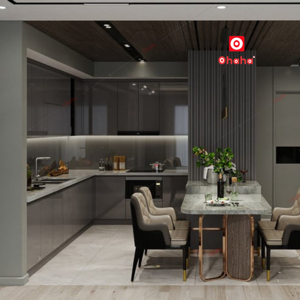 Thiết Kế Nội Thất Nhà Phố Cao Cấp Ohaha - TKNP-OH009