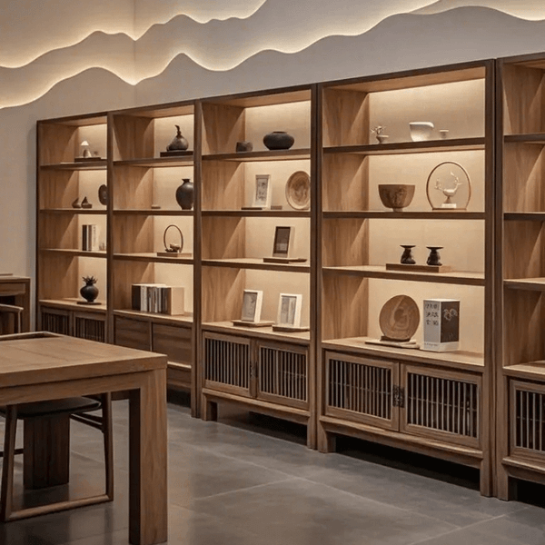 Thiết Kế Nội Thất Văn Showroom Phòng Trà OHAHA TKSR-OH002