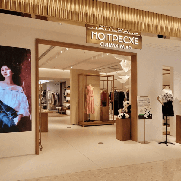 Thiết kế nội thất showroom Thời trang ohaha TKSR-OH003