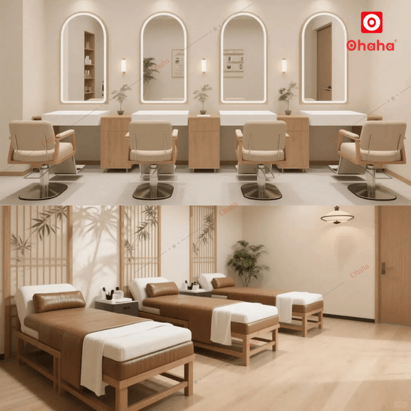 Thiết Kế Nội Thất Showroom Spa OHAHA TKSR-OH010