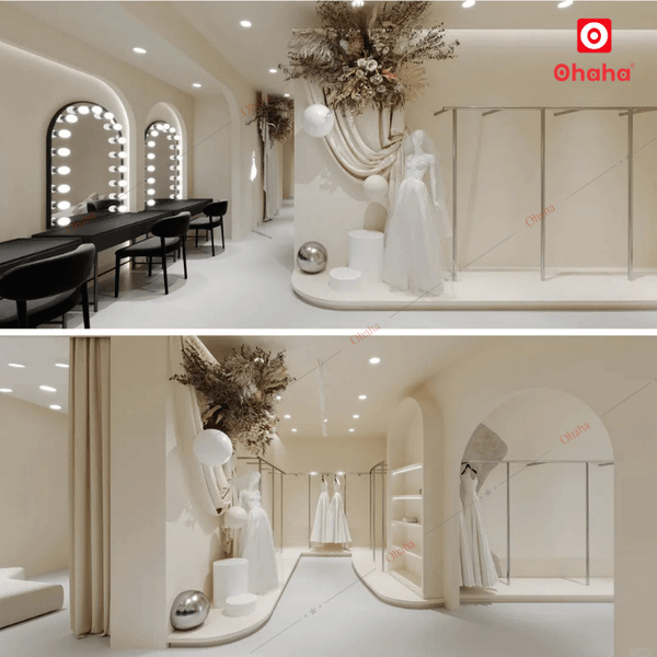 Thiết Kế Nội Thất Showroom Áo Cưới OHAHA TKSR-OH0012