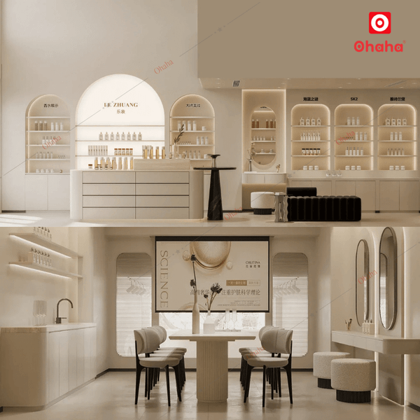 Thiết Kế Nội Thất Showroom Mỹ Phẩm OHAHA TKSR-OH015