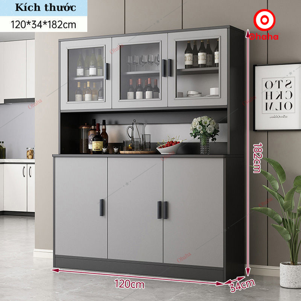 Tủ bếp đa năng gỗ công nghiệp hiện đại Ohaha - TB062