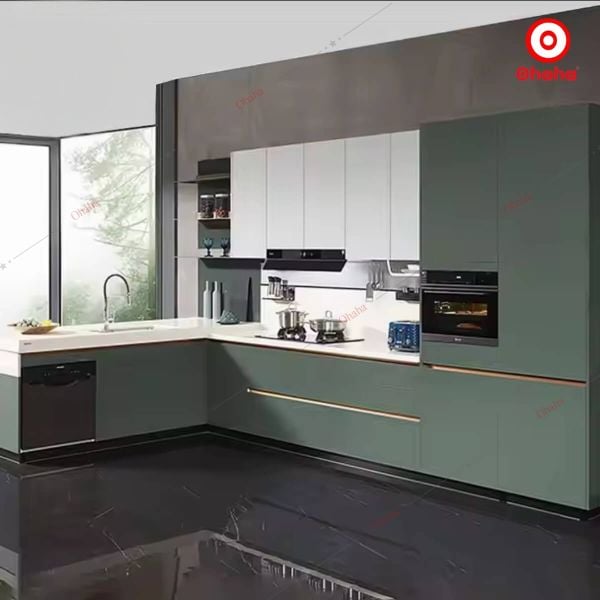 Tủ bếp Hiện Đại Cao Cấp OHAHA - TB025