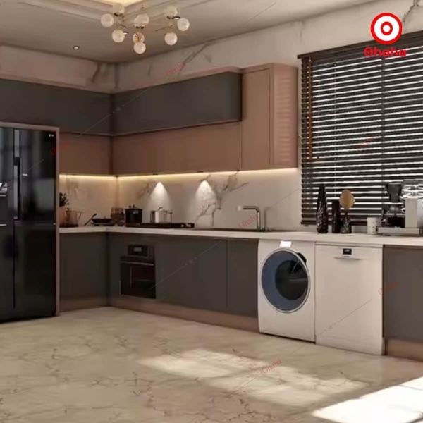 Tủ bếp hiện đại cao cấp OHAHA cho không gian sống