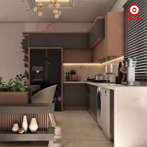 Tủ bếp hiện đại cao cấp OHAHA cho không gian sống