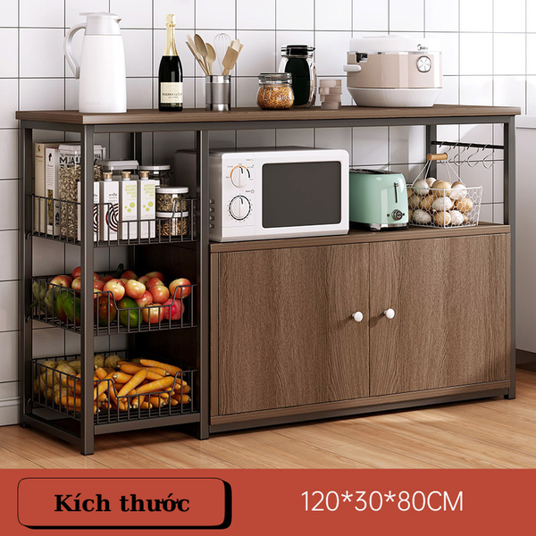 Tủ bếp mini kèm bánh xe - TB069