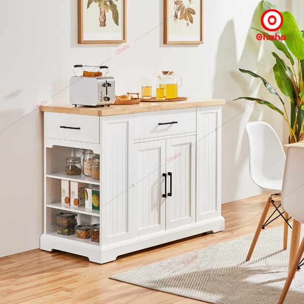 Tủ bếp mini đa năng có bánh xe - TB070