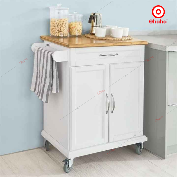 Tủ bếp mini kèm bánh xe - TB069
