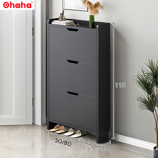Tủ giày thông minh siêu mỏng cao cấp Ohaha - TGCC022