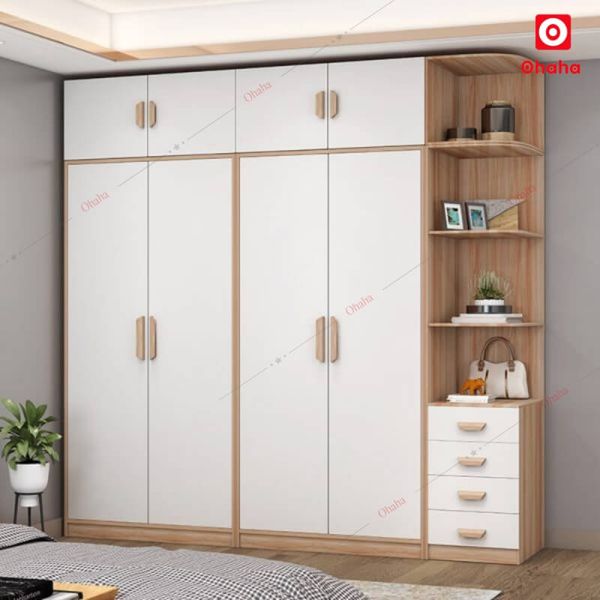 Sắp xếp tủ quần áo gọn gàng, ngăn nắp