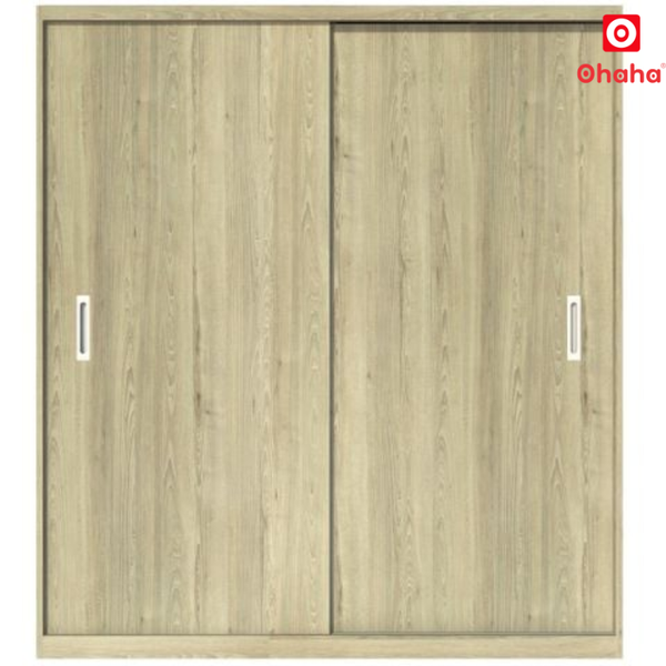 Tủ Quần Áo Gỗ Công Nghiệp Cửa Lùa OHAHA - CL022