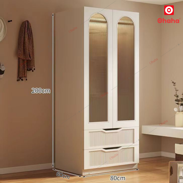 Tủ quần áo gỗ công nghiệp cửa lùa Ohaha - CL030