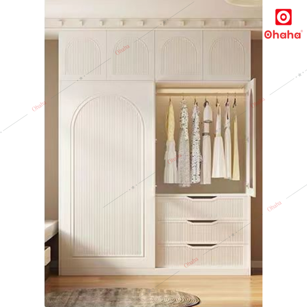 Tủ quần áo gỗ công nghiệp cửa lùa Ohaha - CL030
