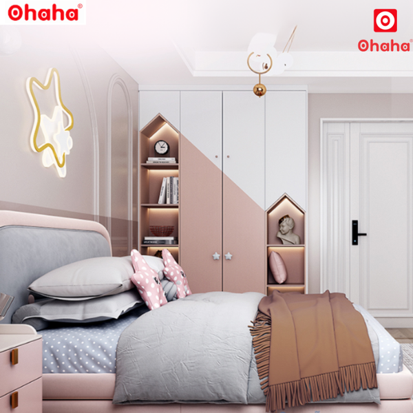 Tủ Quần Áo Trẻ Em Hiện Đại Ohaha - TAK007