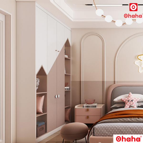 Tủ Quần Áo Trẻ Em Hiện Đại Ohaha - TAK007