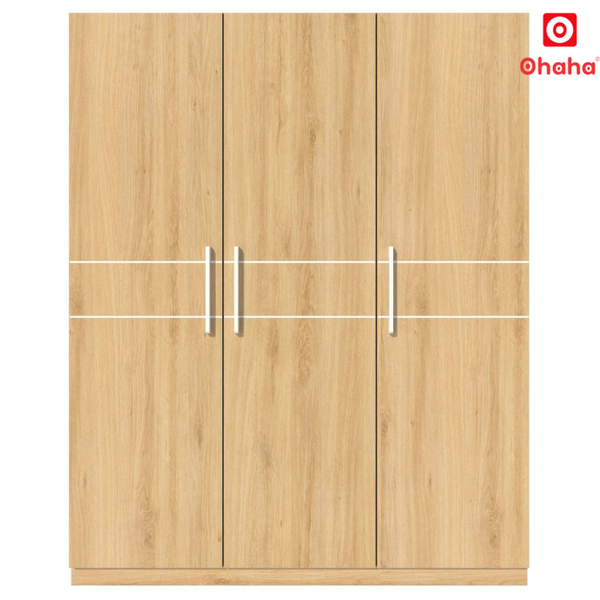 Tủ quần áo gỗ công nghiệp 3 cánh Ohaha - TQA026