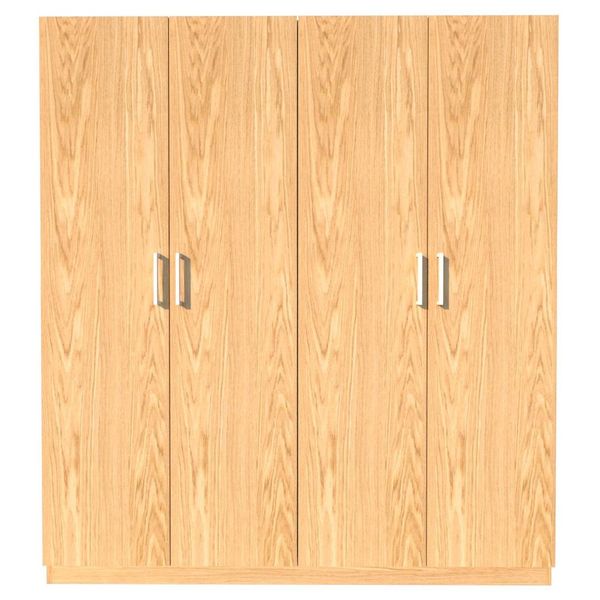 Tủ quần áo gỗ cao cấp phủ veneer sồi Ohaha - VE004