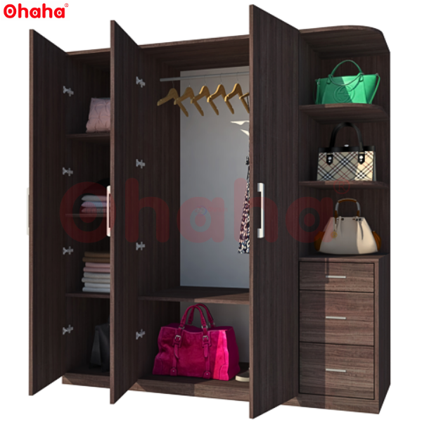 Tủ quần áo gỗ công nghiệp