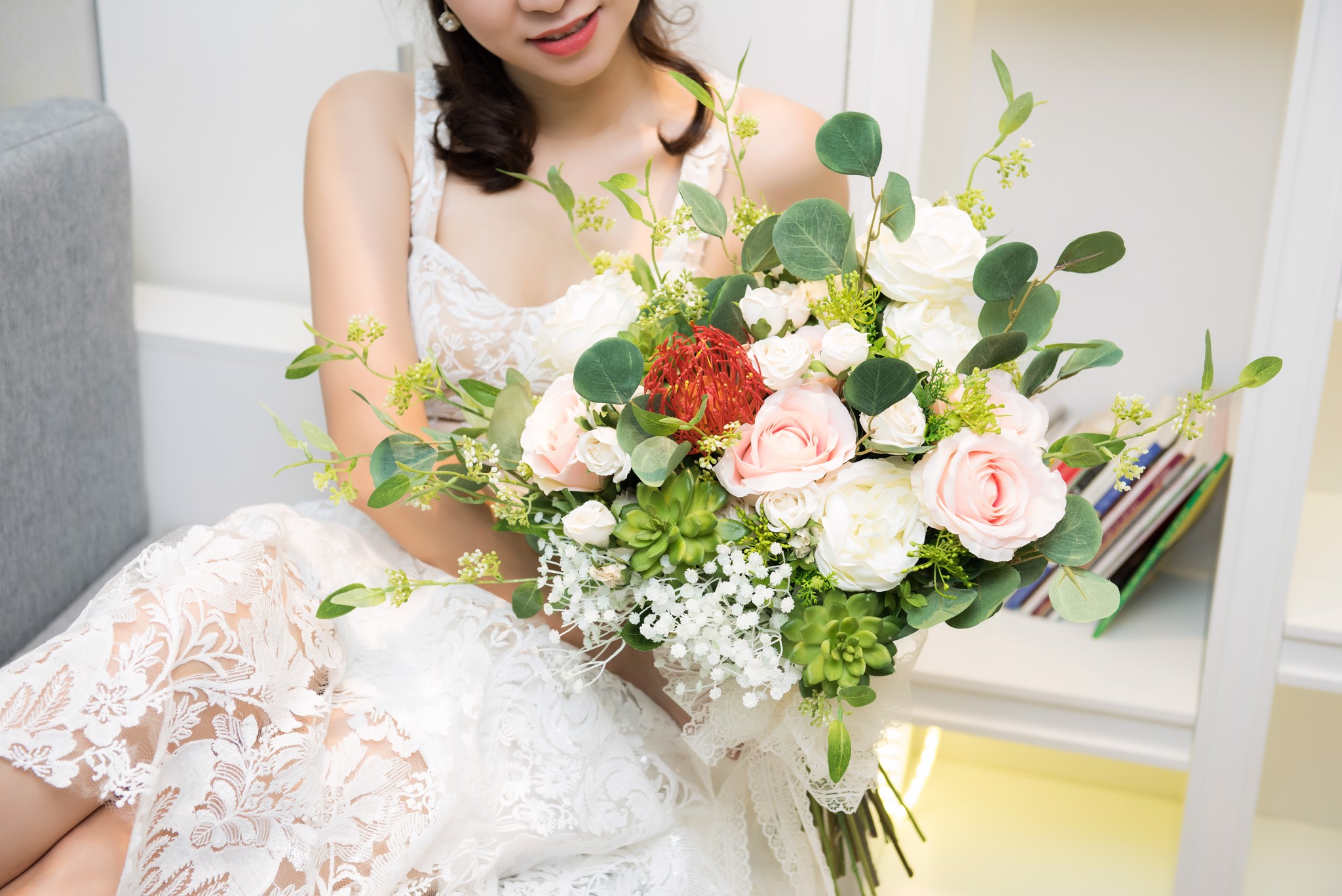 Làm thế nào để loại bỏ hoàn toàn những vết ố vàng trên những sản phẩm hoa lụa?