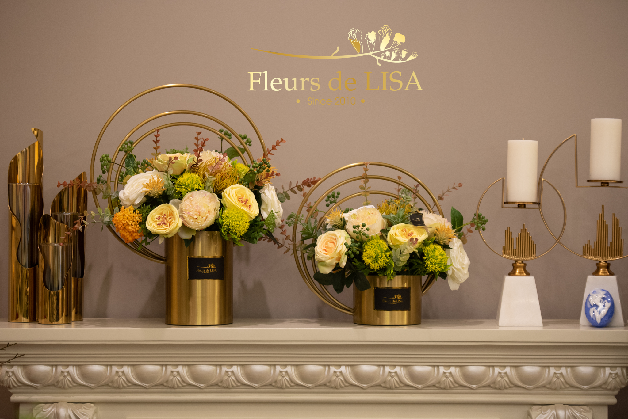 Làm đẹp không gian sống với hoa lụa trang trí cao cấp Fleurs de LISA