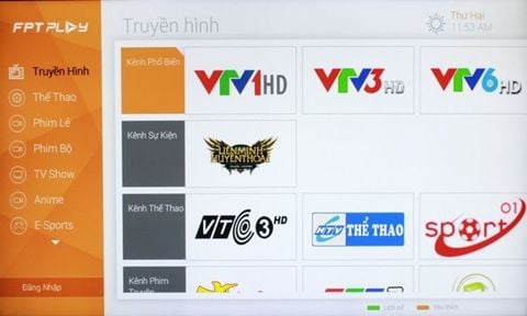Hướng dẫn kích hoạt khuyến mãi FPT Play trên Smart tivi TCL