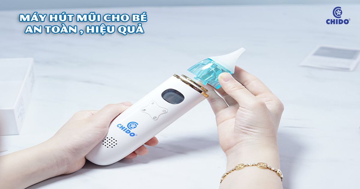 SỬ DỤNG MÁY HÚT MŨI CHO BÉ AN TOÀN VÀ NHỮNG LƯU Ý CẦN BIẾT!