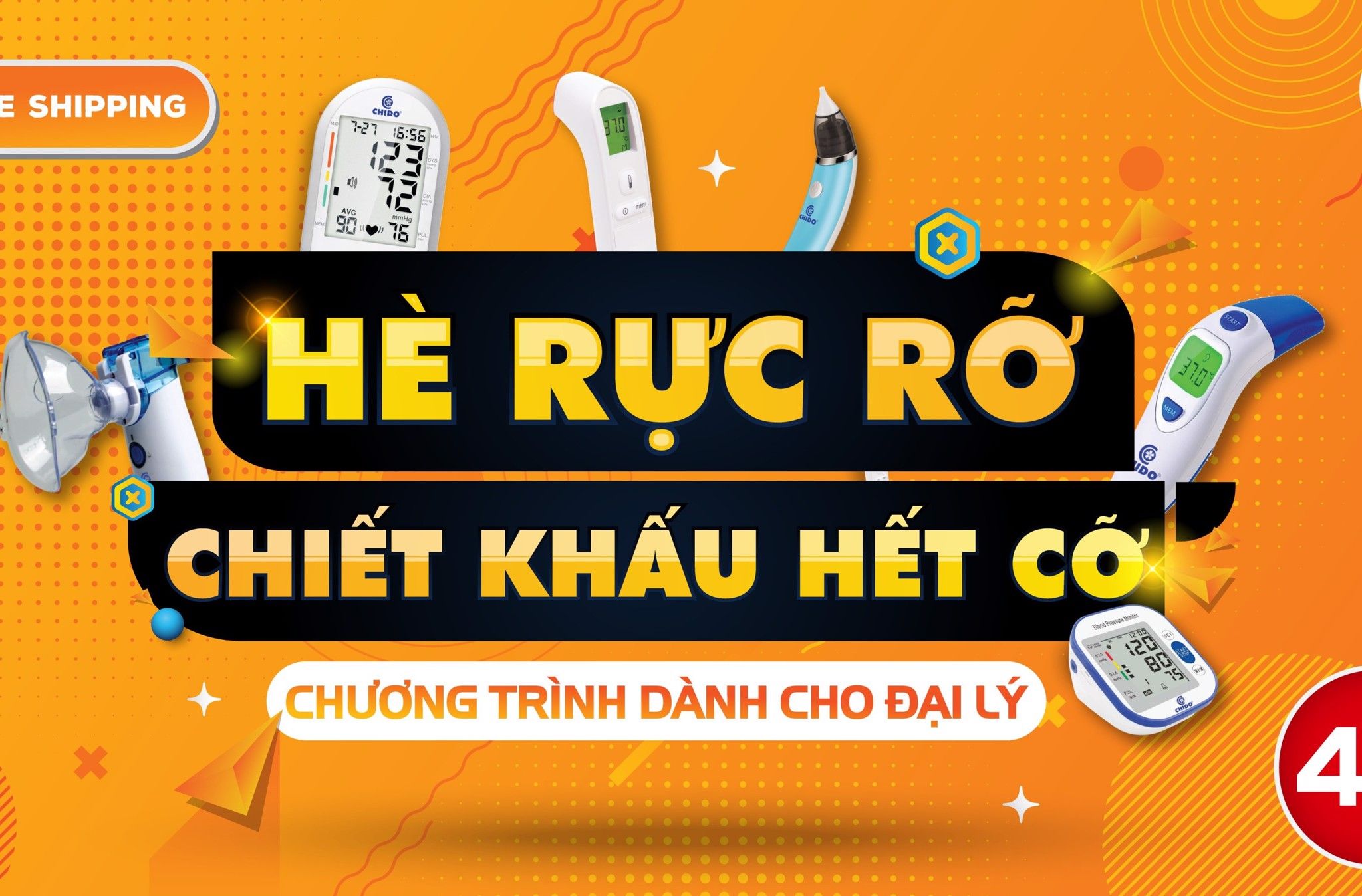 HÈ RỰC RỠ - CHIẾT KHẤU HẾT CỠ