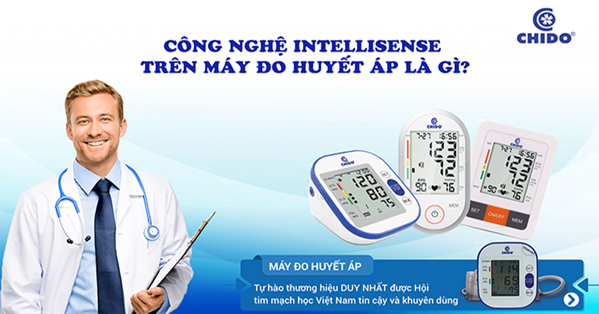 CÔNG NGHỆ INTELLISENSE TRÊN MÁY ĐO HUYẾT ÁP LÀ GÌ?