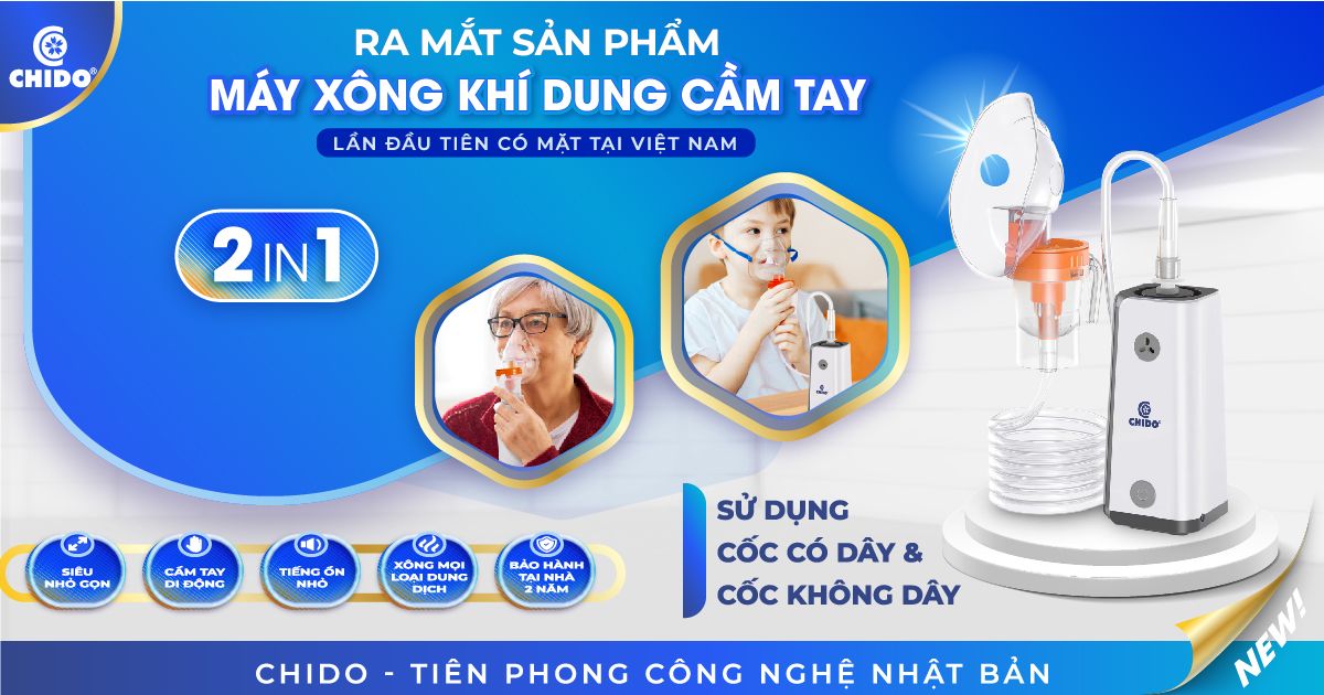 RA MẮT MÁY XÔNG KHÍ DUNG CẦM TAY THẾ HỆ MỚI NEW 2023 - LẦN ĐẦU TIÊN CÓ MẶT TẠI VIỆT NAM