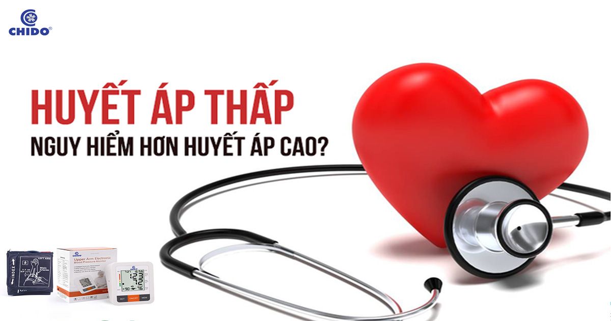 Huyết áp thấp nguy hiểm hơn huyết áp cao ?