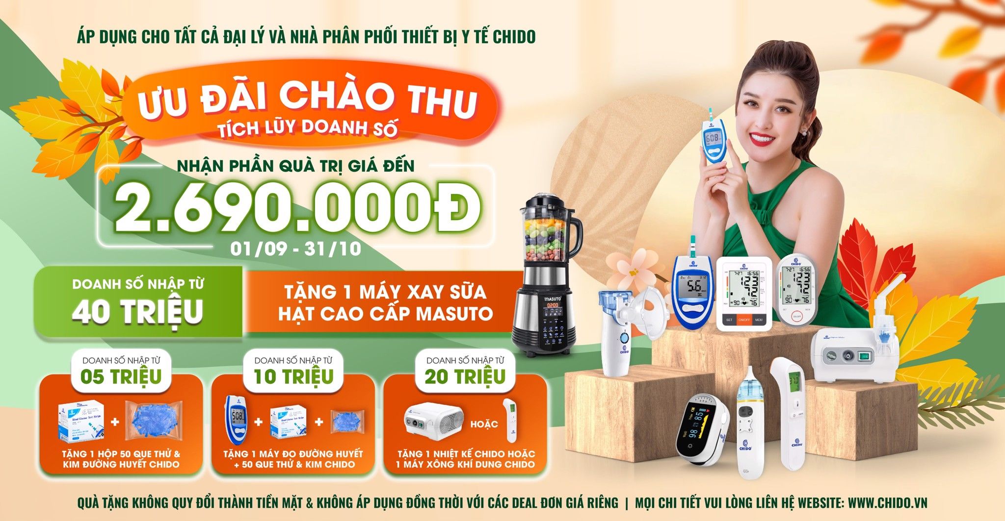 Chido Việt Nam thông báo chương trình 
