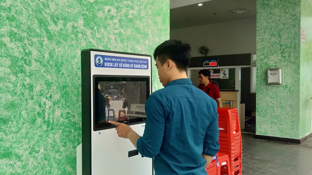 kiosk lay so thu tu tu dong qms