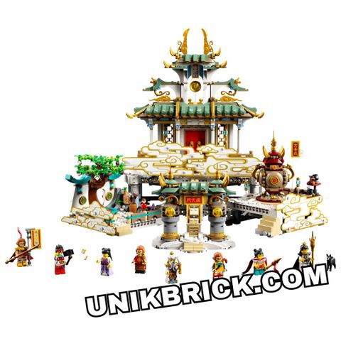 LEGO Monkie Kid 80039 The Heavenly Realms Thiên cung Tây Du Ký đẹp tuyệt trần.