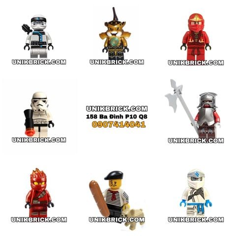 UPDATING: 1000+ LEGO MINIFIGURES Nhân vật Hàng Có Sẵn Liên Tục Cập Nhật