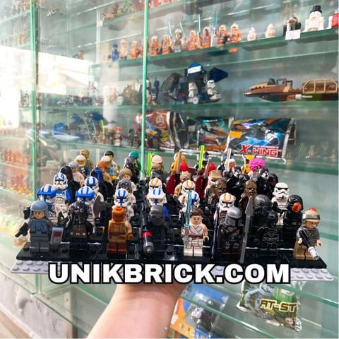 𝗦𝘁𝗮𝗿 𝗪𝗮𝗿𝘀 𝗠𝗶𝗻𝗶𝗳𝗶𝗴𝘂𝗿𝗲𝘀 – Sưu tập nhân vật LEGO Star Wars độc đáo nhất cho fan cứng