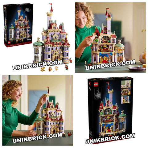 LEGO 43263 Disney Beauty And The Beast Castle Lâu Đài Người Đẹp Và Quái Vật