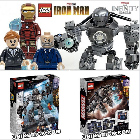 Mua ngay LEGO Marvel 76190 Iron Man: Iron Monger Mayhem giá rẻ chính hãng hàng có sẵn tại UNIK BRICK HCM
