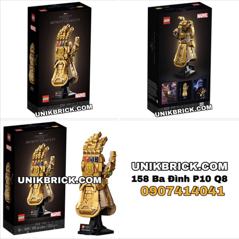 Mua ngay LEGO Marvel 76191 Infinity Gauntlet giá rẻ chính hãng hàng có sẵn tại UNIK BRICK HCM