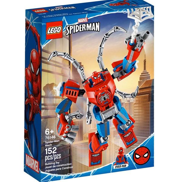 Mua đồ chơi xếp hình Lego 76146 Spider Man Mech giá rẻ chính hãng hàng –  UNIK BRICK