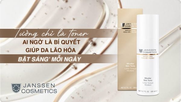 TƯỞNG CHỈ LÀ TONER, AI NGỜ LÀ BÍ QUYẾT GIÚP DA LÃO HÓA BẬT SÁNG MỖI NGÀY