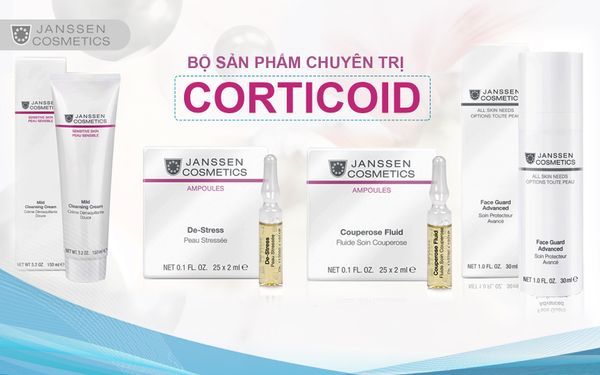 bộ sản phẩm chuyên trị corticoid