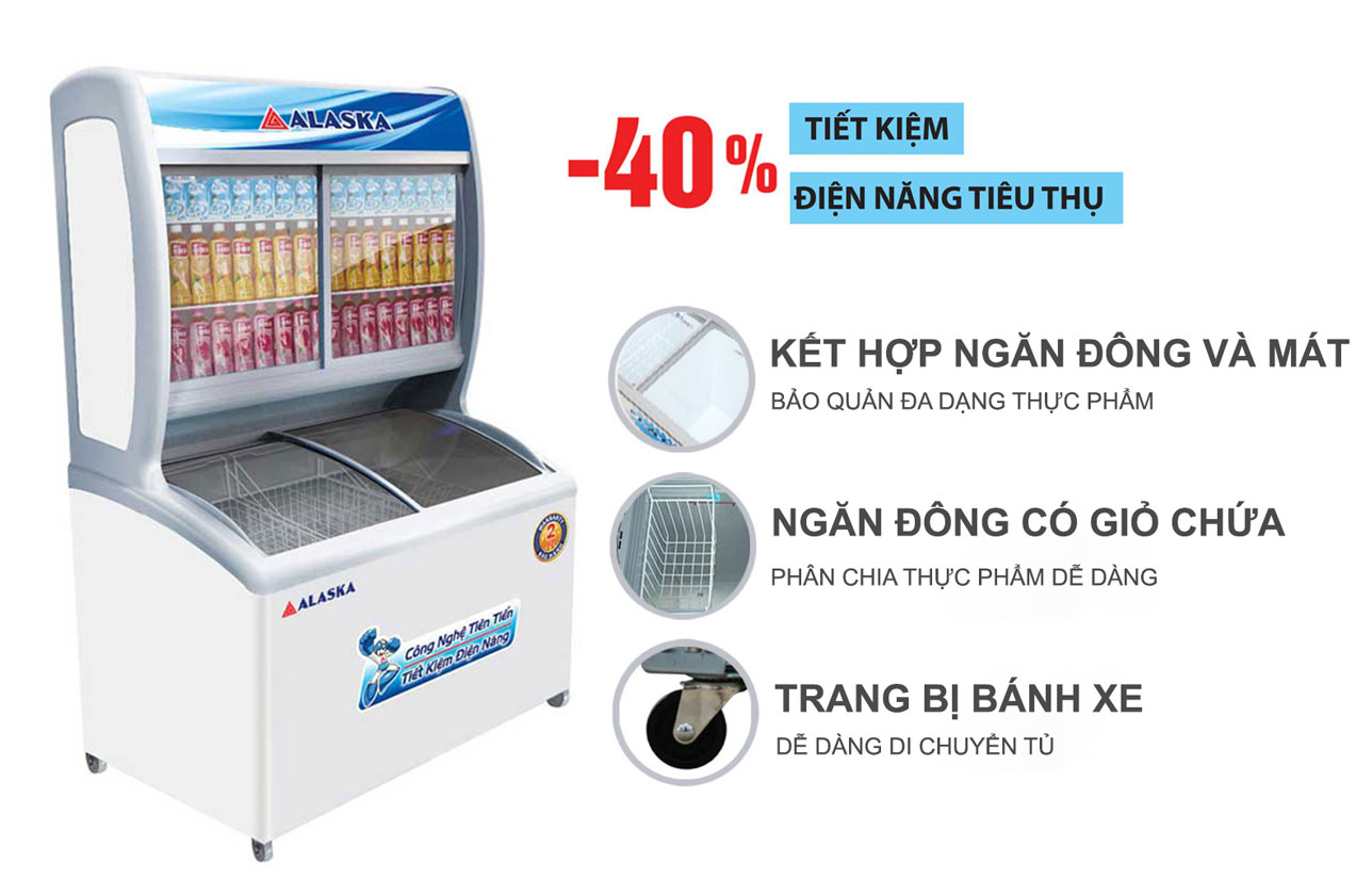 Tủ Đông Alaska SFC-500